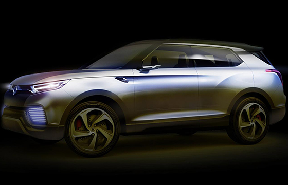 SsangYong XLV Concept - boceto