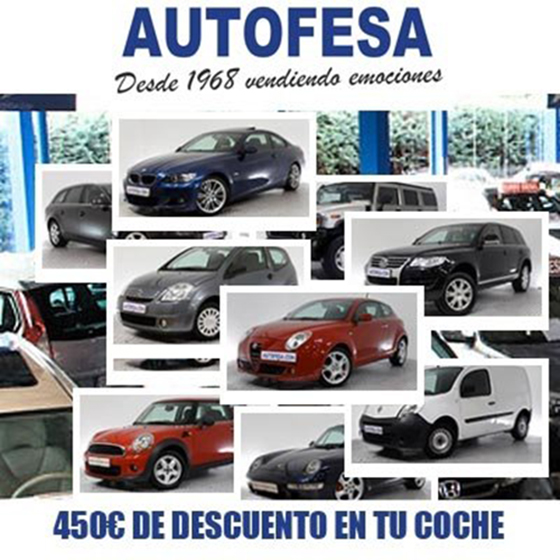 Sorteo Autofesa descuento compra coche de ocasión