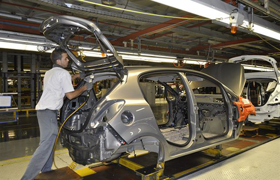 Producción de Opel en Figueruelas