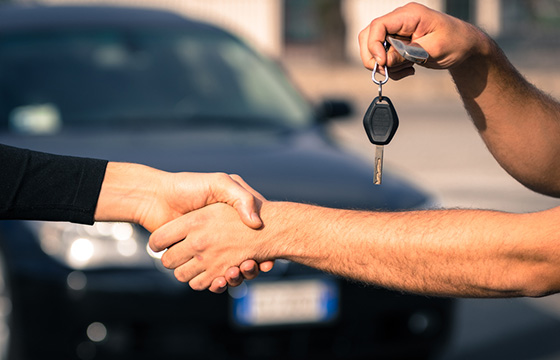 Acuerdo para comprar coche de ocasión