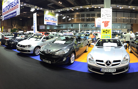 Autofesa en el Salón del Vehículo de Ocasión de Madrid 2015