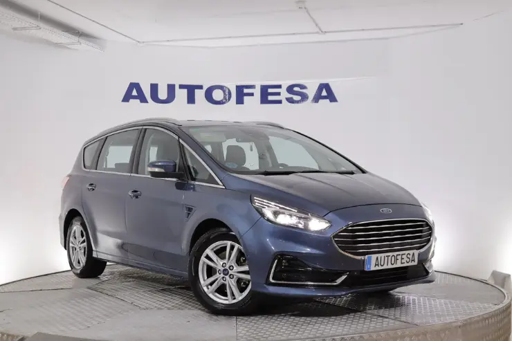 7 Monovolumen Ford S-Max de segunda mano azul