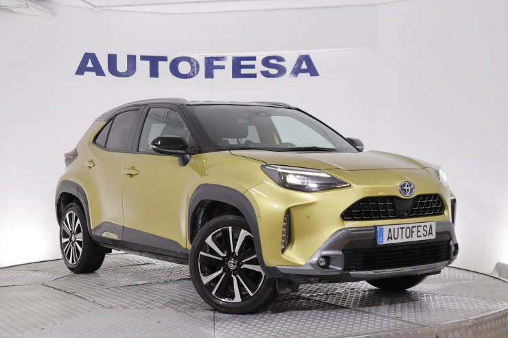 toyota-yaris Automóvil km 0 Toyota Yaris Cross de color amarillo
