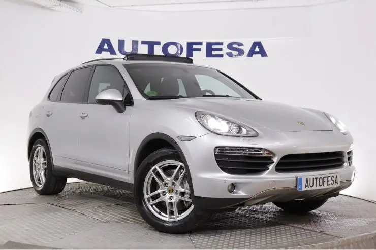 Porsche_ocasion_gris Coche Porsche Cayenne de ocasión