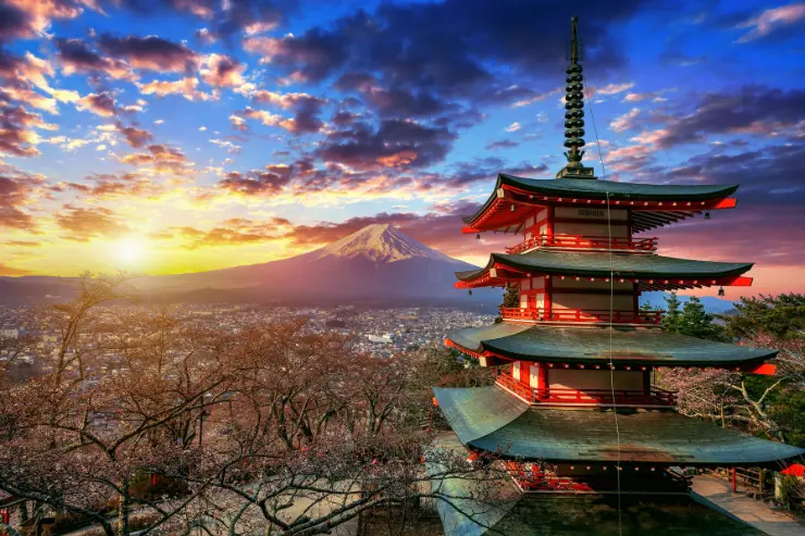 Paisaje japonés
