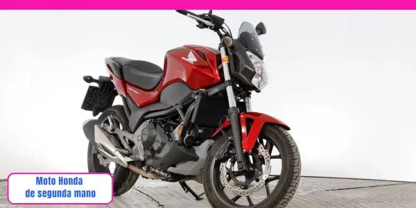 Moto Honda de segunda mano